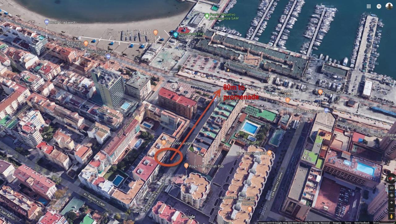 New Central 2Br Apartment 100M-To-Beach Free Parking Fuengirola Εξωτερικό φωτογραφία