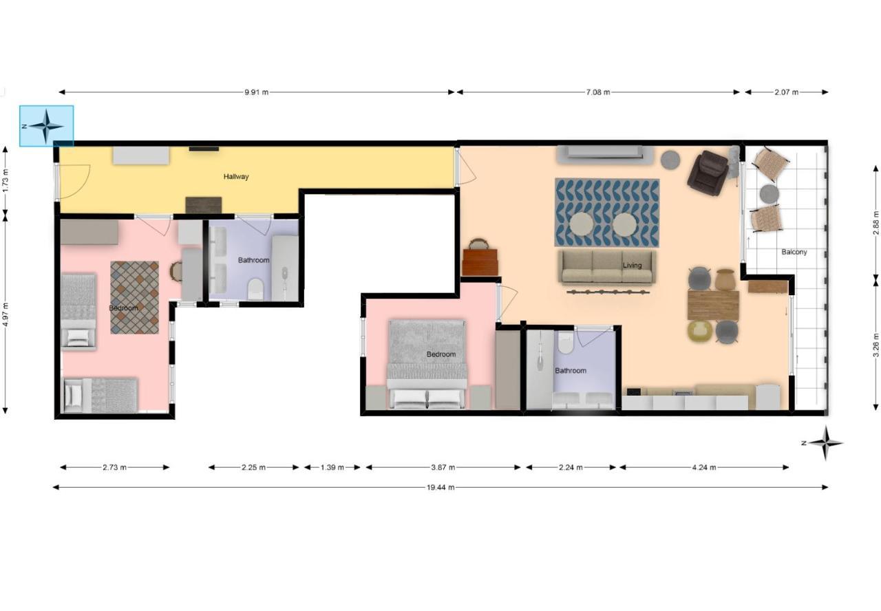 New Central 2Br Apartment 100M-To-Beach Free Parking Fuengirola Εξωτερικό φωτογραφία